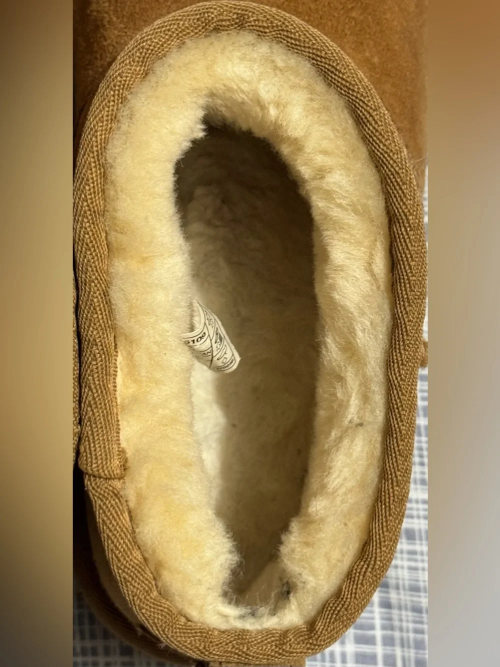 Ugg Classic Ultra Mini Boots Chestnut Size 8 GUC! - Picture 12 of 15